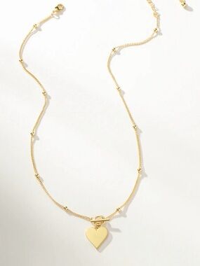 Uncommon James Gold Heart Pendant Necklace